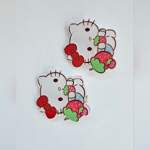 Hello Kitty Strawberry Pins